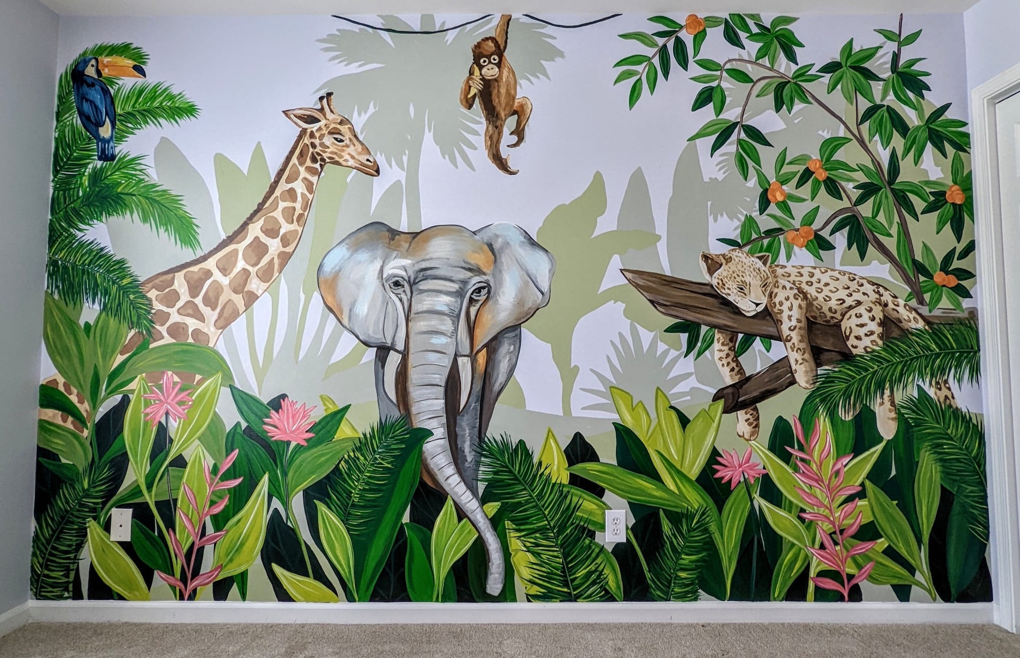 Jungle theme deals nursery