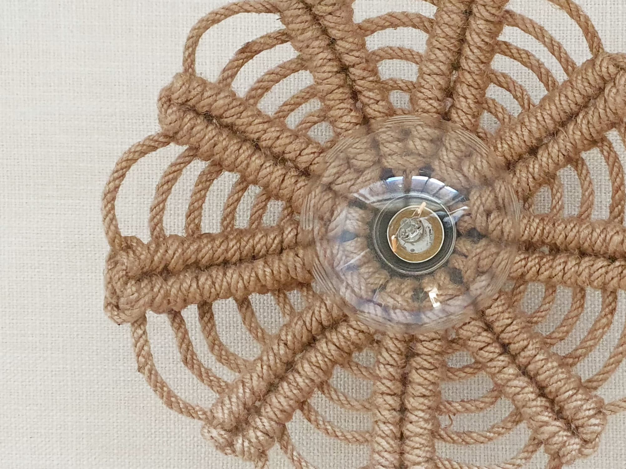 Jute Tropical Wall Sconce by Light and Fiber | Wescover Sconces