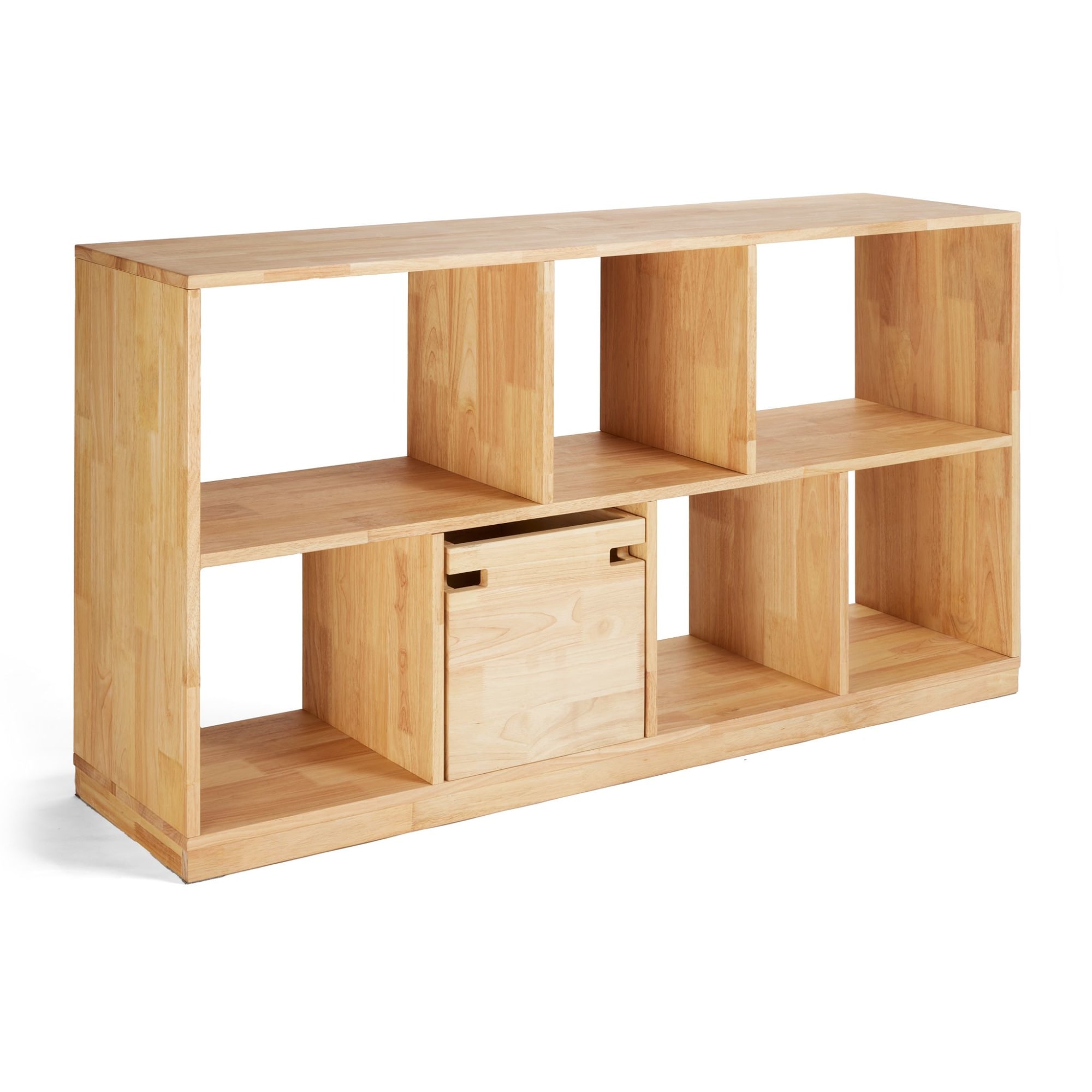 Solid wood cube deals storage