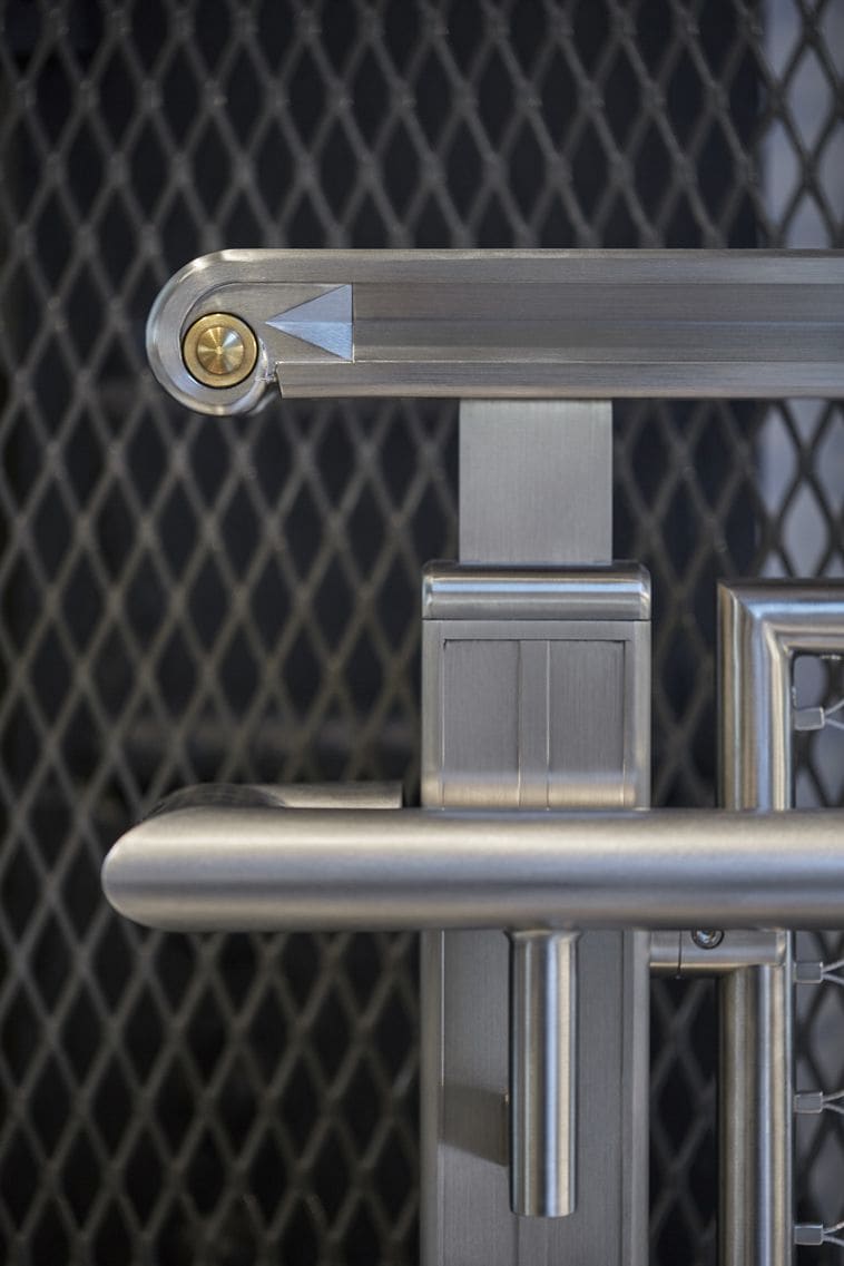 Empire State Building Visitor Entrance Stairs by Amuneal seen at Empire