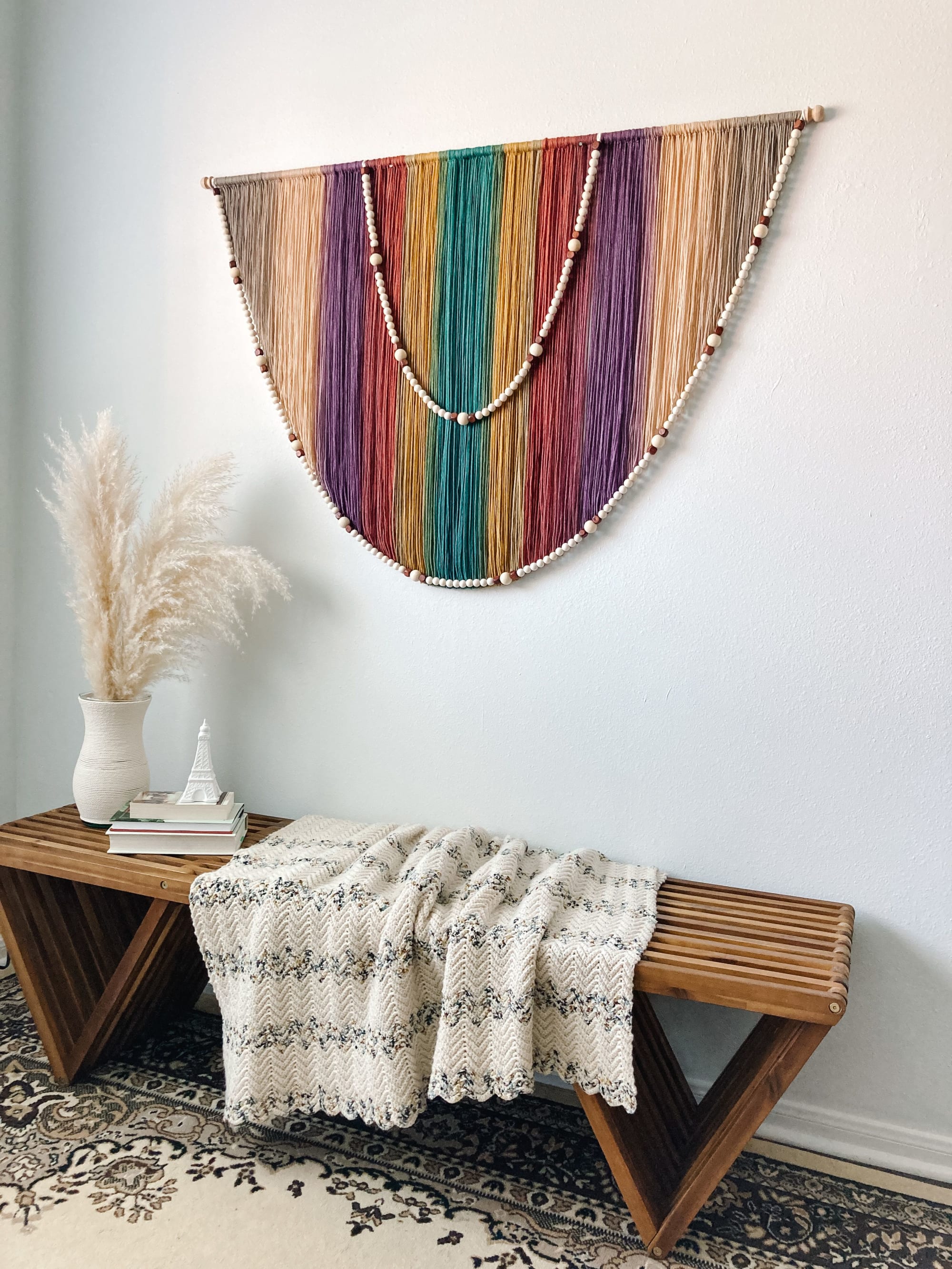 Boho wall best sale hanging macrame