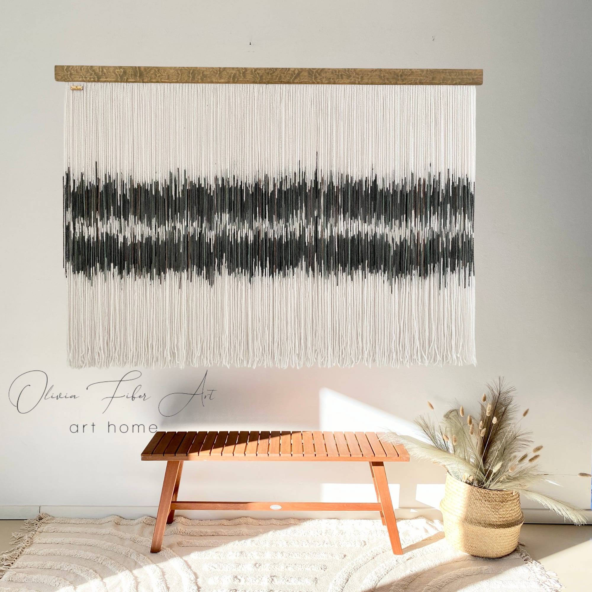 Diy dip dye macrame wall hanging hot sale