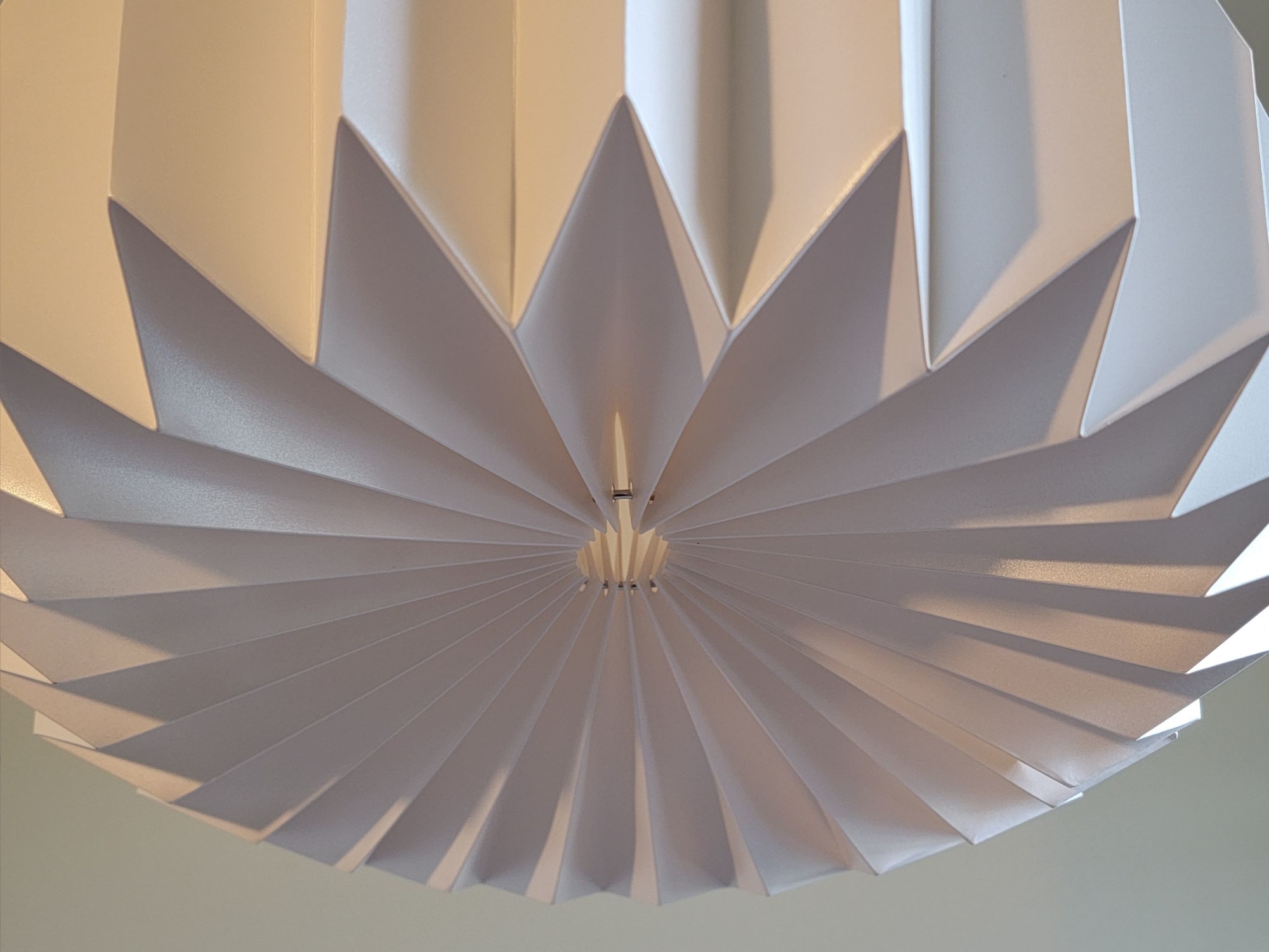 Sphere Large - Origami Paper Lampshade Eco-friendly by Studio Pleat