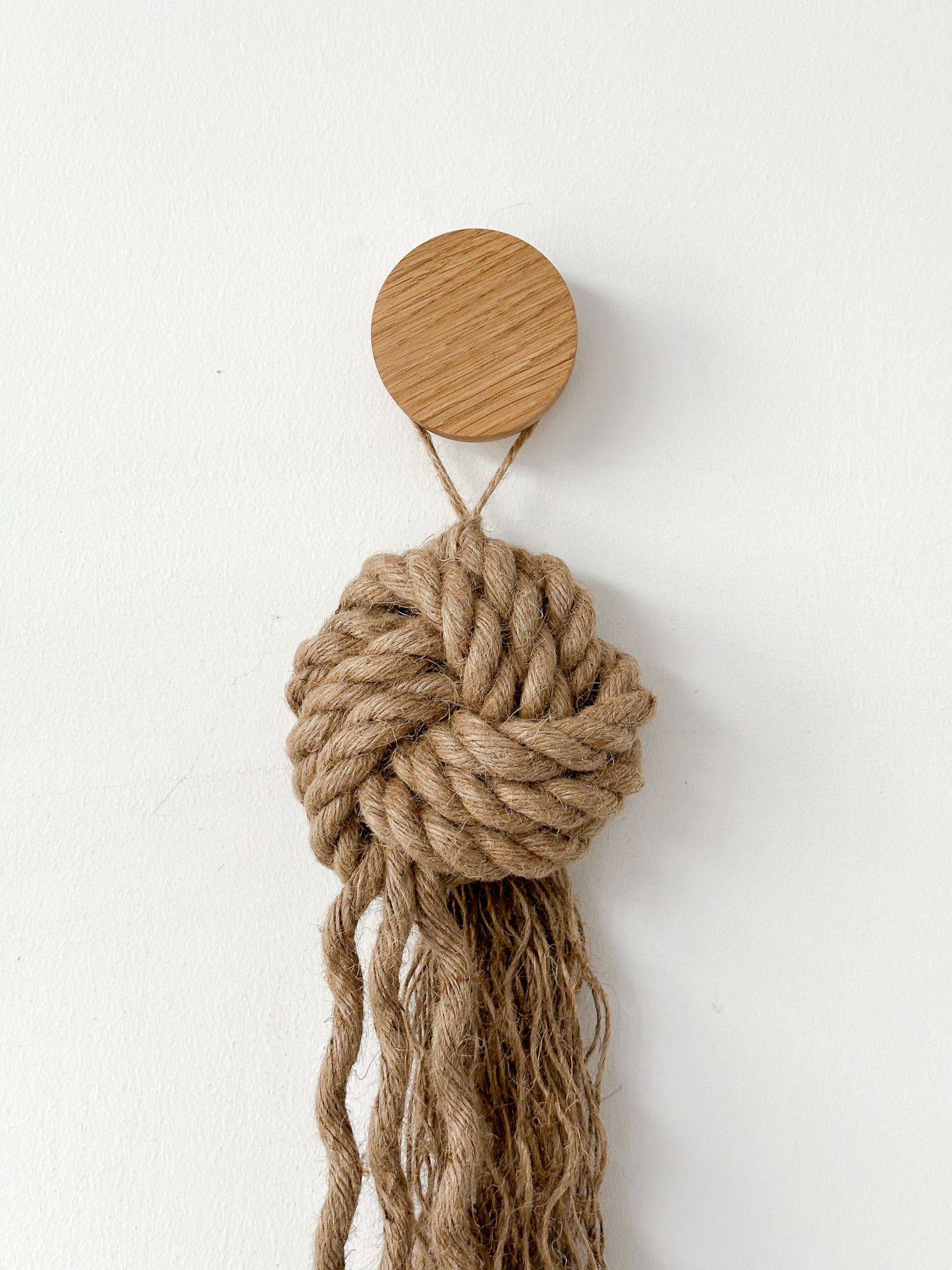 KNOT 006  Rope Sculpture Wall Hanging by Ana Salazar Atelier