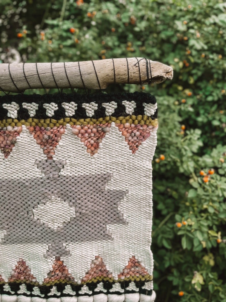 PENDLETON WEAVING hand woven tapestry by WOOL & PINE by Jessie