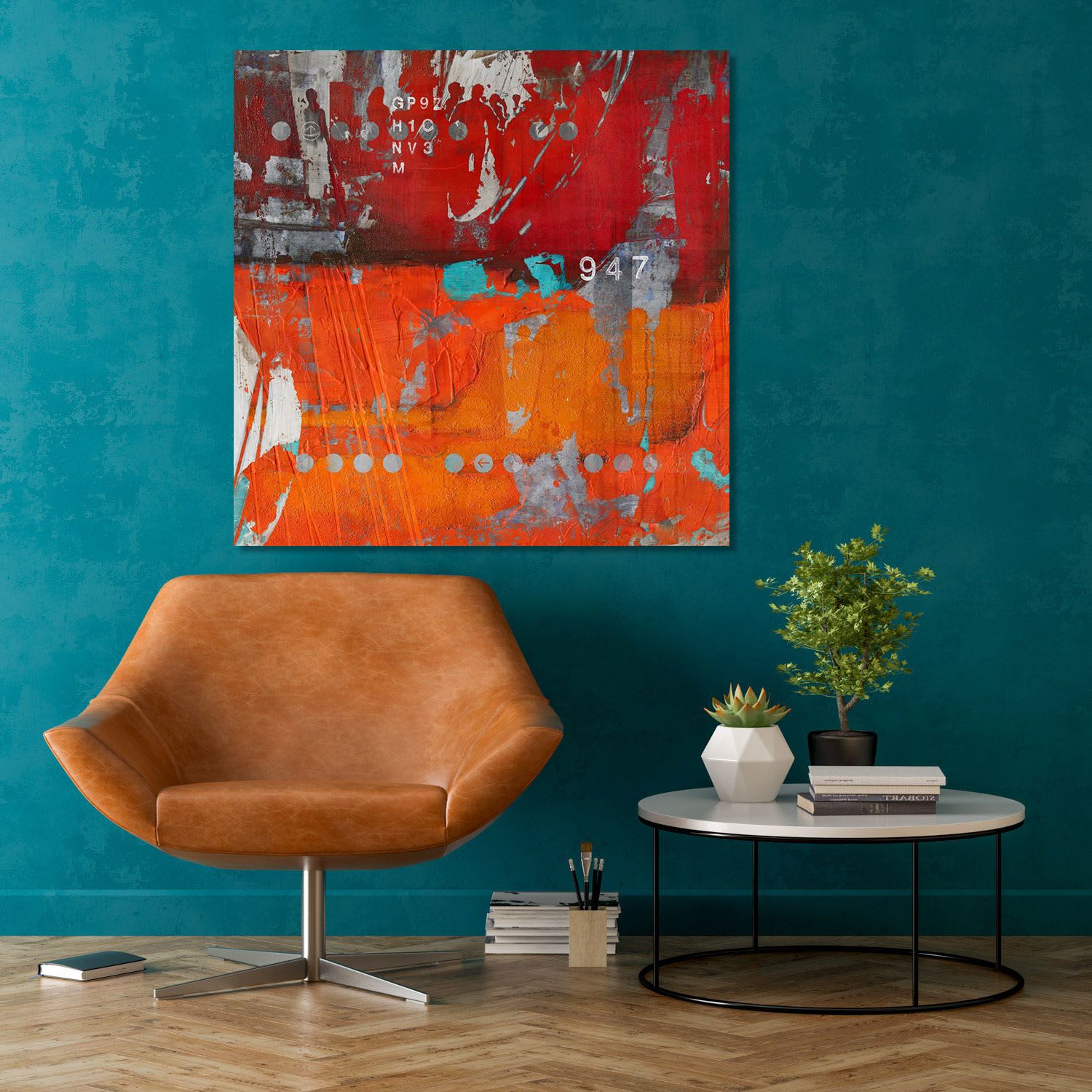 human-crowd-ix-by-sven-pfrommer-wescover-paintings