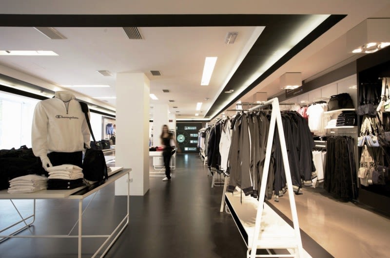 Champion by Voltaire Lighting Design at Champion Store, Bologna | Wescover Lighting