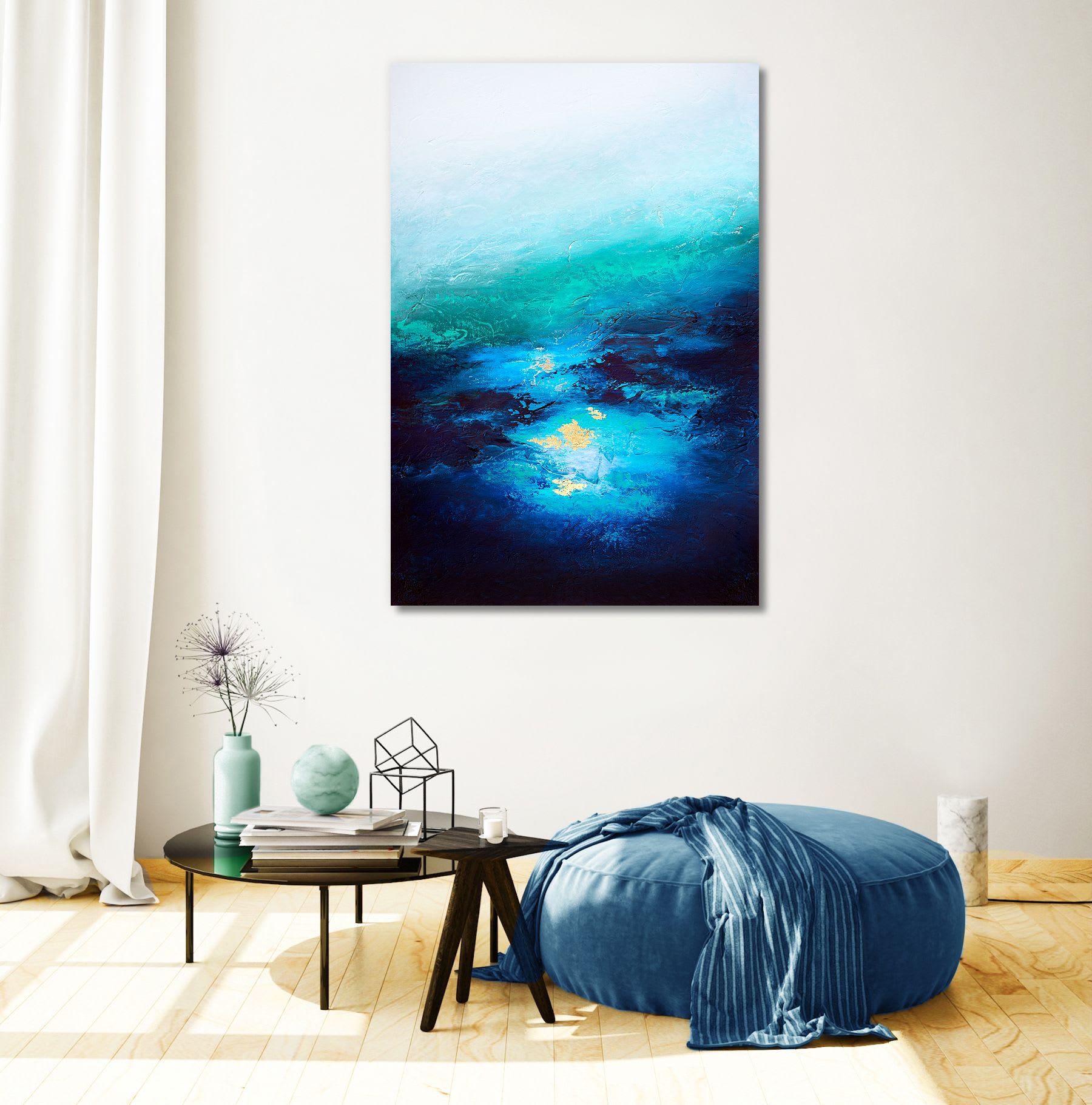 Under Great Depths by Alyson Storms | Wescover Paintings