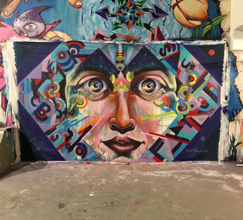 “Seeing Through the Eyes of the Universe” Mural