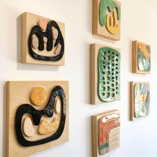 Ceramic Wall Sculptures | Sculptures by Kelly Witmer