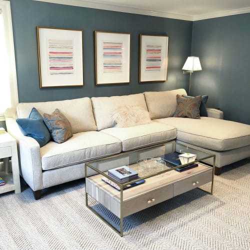 Centerville Stripes 4 - large | Paintings by Carolyn Mackin