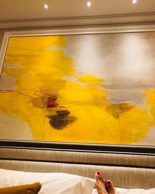 Commissioned Painting | Paintings by Ele Pack | Belmond Cadogan Hotel in London