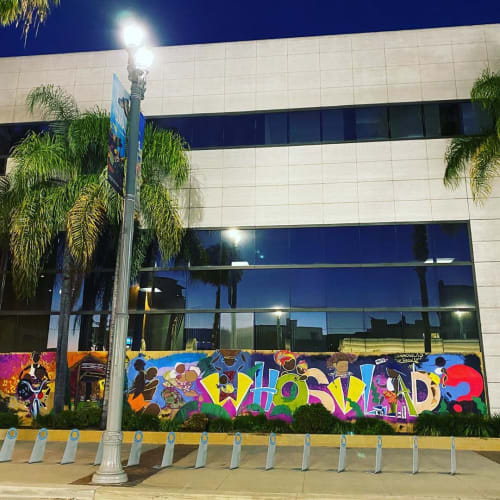 Bank Of America Mural | Street Murals by WHOSVLAD | Bank Of America in Long Beach