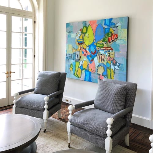 Art Piece | Paintings by Beth Gandy | Crespi-Hicks Estate in Dallas