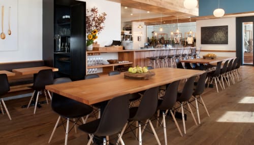 Custom Communal Tables | Tables by Sagan Piechota Architecture | Piccino in San Francisco