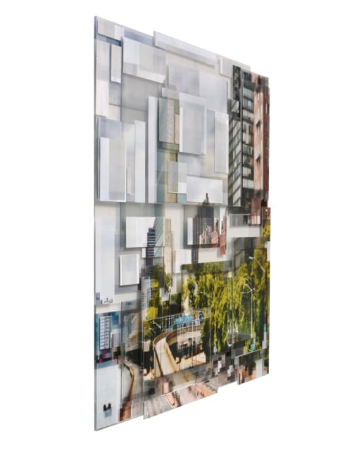 NYC Collage | Wall Hangings by Phil Stein | Refinery Hotel in New York