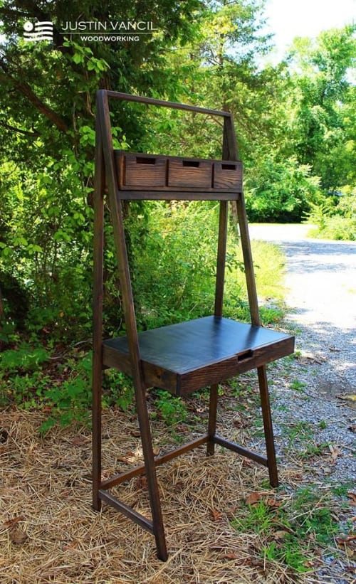 Little Desk | Tables by Justin Vancil Woodworking | Justin Vancil Woodworking in Carterville