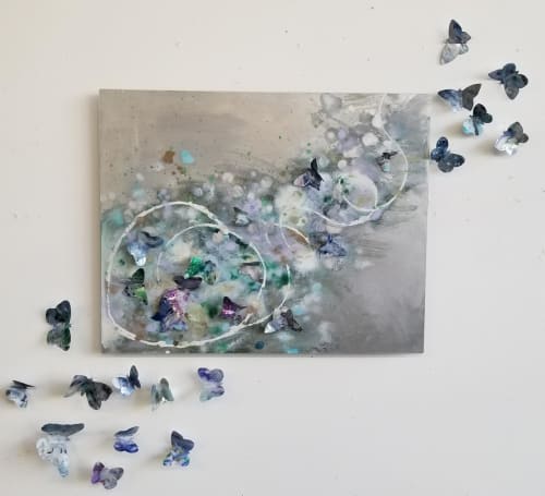 Butterflies | Wall Hangings by Cara Enteles Studio