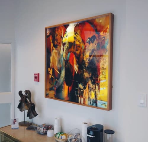 Painting | Paintings by Puguess | Andrée Mathieu Serra (Dre) in Montréal