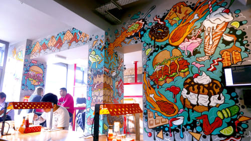 Mural | Murals by Choots | Bird Restaurants in London