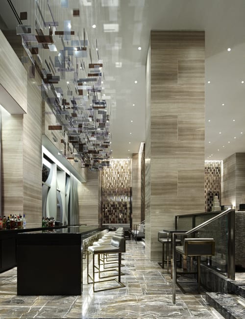 3D Lattice | Sculptures by Studio Sawada Design | Park Hyatt New York in New York