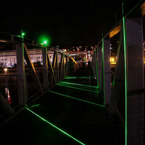 Laser Bridge Project | Lighting by Iole Alessandrini | Lake Union Park Bridge in Seattle