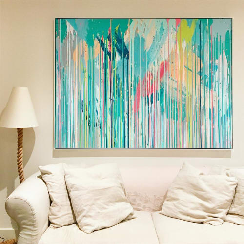 Custom Abstract Paint | Paintings by Rowena Martinich