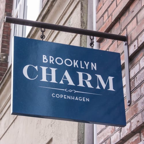 Signage | Signage by Veronika Skilte | Brooklyn Charm Copenhagen in København