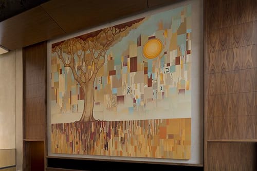 Ficus | Art & Wall Decor by Reuben Rude | Grand Hyatt San Francisco in San Francisco