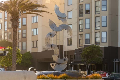 Hard Bop | Sculptures by John Atkin | The Fillmore Center in San Francisco