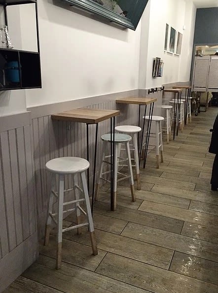 Side Tables | Tables by Mccloskey Carpentry | Joe Coffee Company in New York