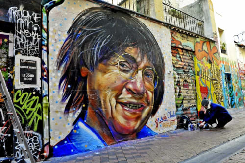 Mr Cabu Mural | Street Murals by OCM Vibration