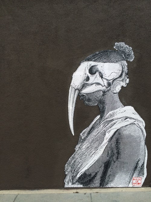 Walrus Woman | Murals by Made of Hagop | Gjelina in Los Angeles