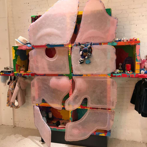 Face Cabinet | Sculptures by Gaetano Pesce | The Webster, SOHO in New York