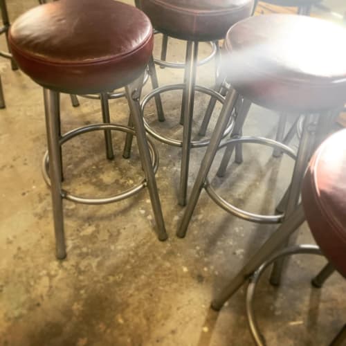 Stools | Chairs by Tank Calgary | Comery Block Barbecue in Calgary