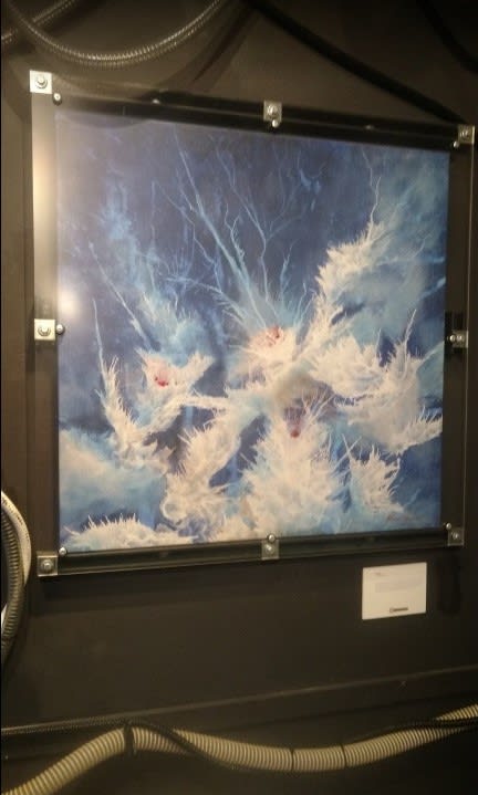 Blue Vessel | Mixed Media by Katherine Larson | Blue Man Group Chicago in Chicago