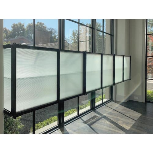 Floating window vitrine | Furniture by New Format | Joshua Rice Design in Dallas