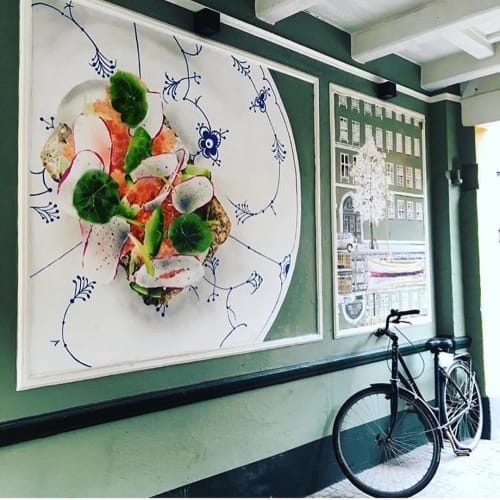 Boltens Mural | Murals by Frederik Hesseldahl - The Art of Clean | Boltens Food Court in København