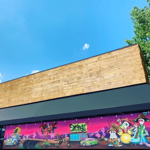 Mural | Murals by John Maurice Muldoon | Doce Taqueria in Pittsburgh
