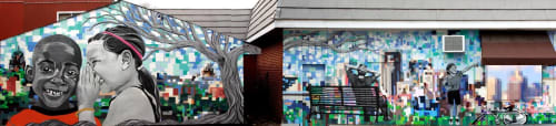 West Side Mural Project | Street Murals by Sara Udvig | 511 Smith Avenue, St. Paul, MN 55107 in Saint Paul