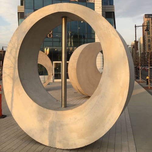 Plaza (Arcade) | Public Sculptures by Alexandre Da Cunha | Pierce Boston Condos in Boston