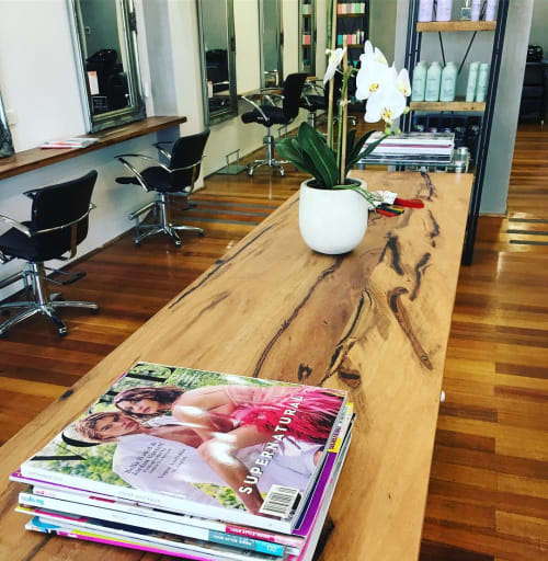 Desk and Benchtops | Tables by Bayres Design | Gosh Hair Salon in Mount Waverley