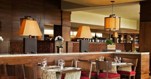 Arc Lamps | Lamps by Peter Gutkin | The Allison Inn & Spa in Newberg