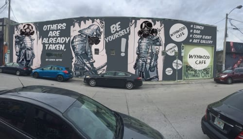 Mural | Murals by Erick Artik | Wynwood Cafe in Miami