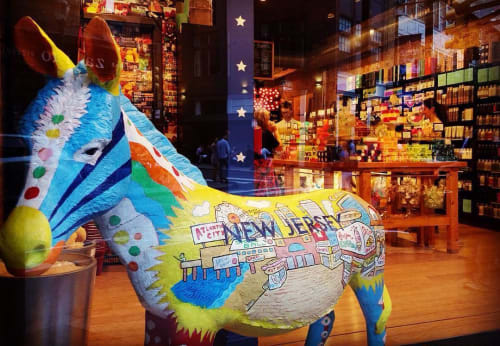 New Jersey Donkey | Murals by Hawk Krall | Duross & Langel in Philadelphia