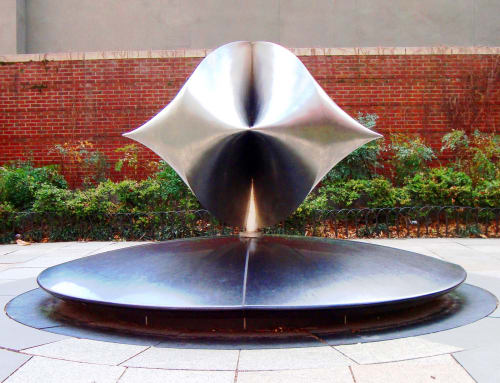 The New York Times Capsule | Public Sculptures by Santiago Calatrava | Theodore Roosevelt Park in New York