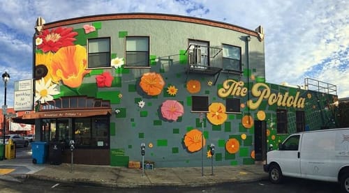 The Portola Mural | Street Murals by Nico Berry | 2499 San Bruno Ave, Portola in San Francisco