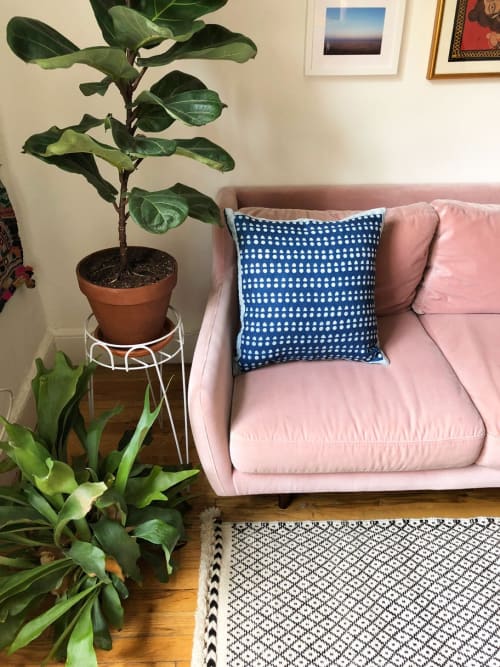 Malabar Pillow | Pillows by Sunday / Monday by Nisha Mirani and Brendan Kramer | Independent Lodging Congress, in the William Vale NYC in Brooklyn