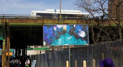Billboard Mural | Street Murals by Gabriel Specter | Bay Ridge, Brooklyn in Brooklyn