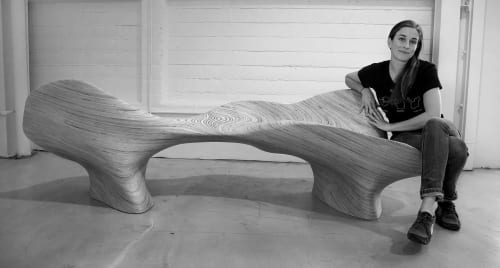Strata Bench | Sculptures by Adrien Segal